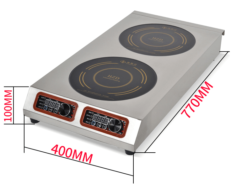 Bếp từ công nghiệp đôi DOMINO 3.5kW-1