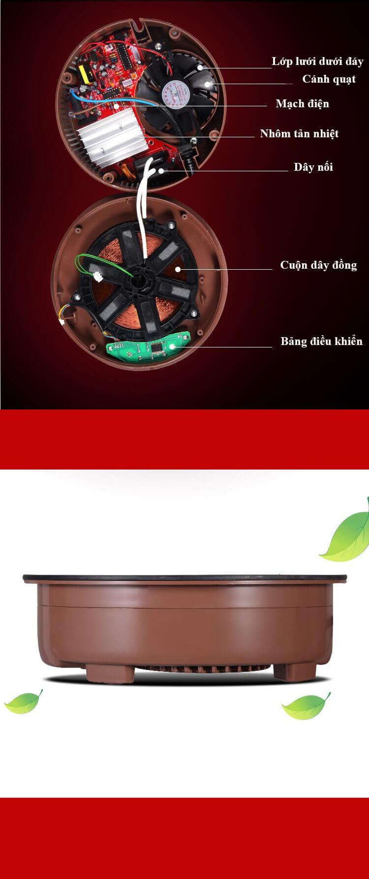 Bếp Từ Nhà Hàng Lẩu Yp-X330 4 Bếp từ nhà hàng lẩu YP-X330-3