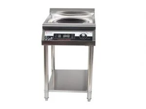 Bếp Từ Công Nghiệp Có Giá Kệ Hzd-5Kwa-Axldy 30 Bếp từ công nghiệp có giá kệ có hẹn giờ 5KW HZD-5KWA-AXLDY