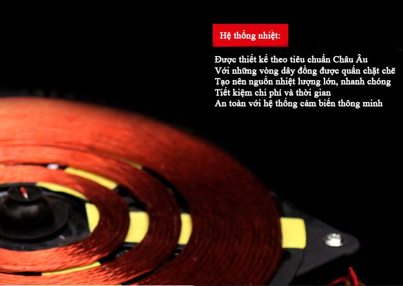 Bếp Từ Nhà Hàng Lẩu Aopa 800W Ap-196T 2 Bếp từ nhà hàng lẩu AOPA 800W AP-196T-2