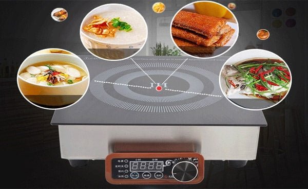 Bếp từ công nghiệp lắp âm 5KW HZD-5KW-XKPX bền vững