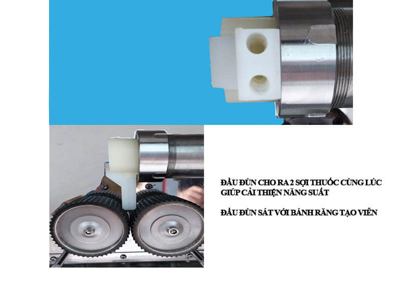 Máy làm viên hoàn tự động - máy làm viên nghệ mật ong tự đông YQD-6 -4