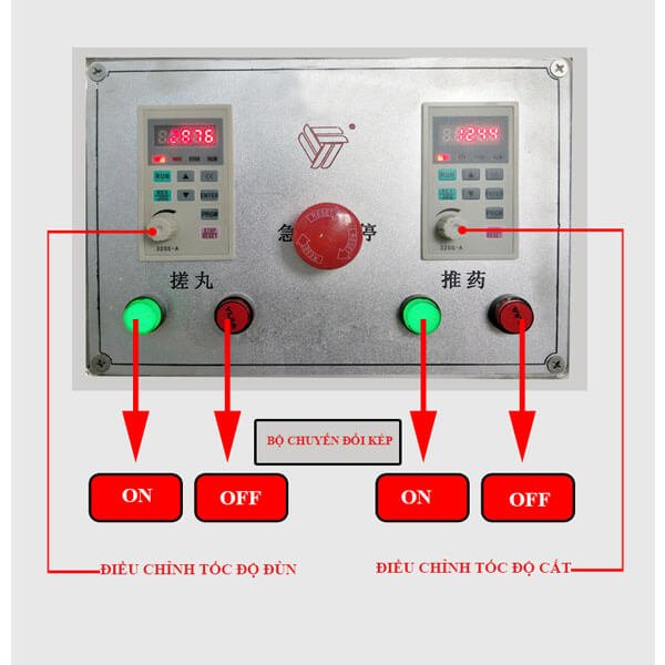 Máy làm viên hoàn - viên nghệ mật ong - viên thuốc đông y YQD-2 -1