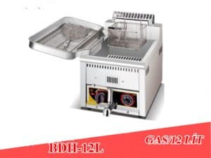 Bếp chiên nhúng dùng gas có vòi xả 12 lít BDH-12L