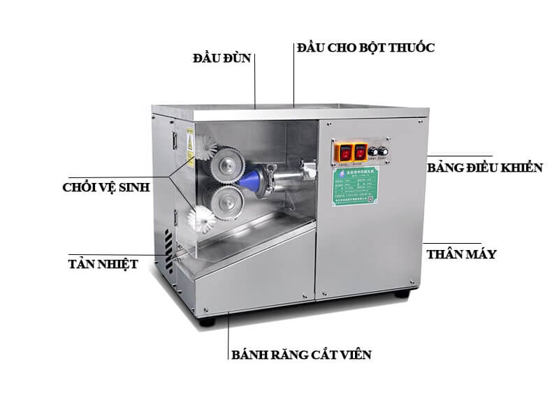 Máy làm viên hoàn tự động LYSW-16