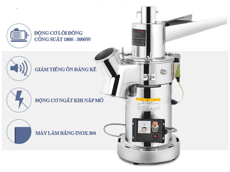 Máy Nghiền Bột Đông Y Ak-12Ab 2 Máy nghiền bột đông y AK-12AB -1