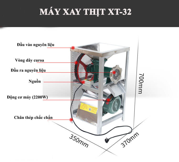 Máy xay thịt XT-32