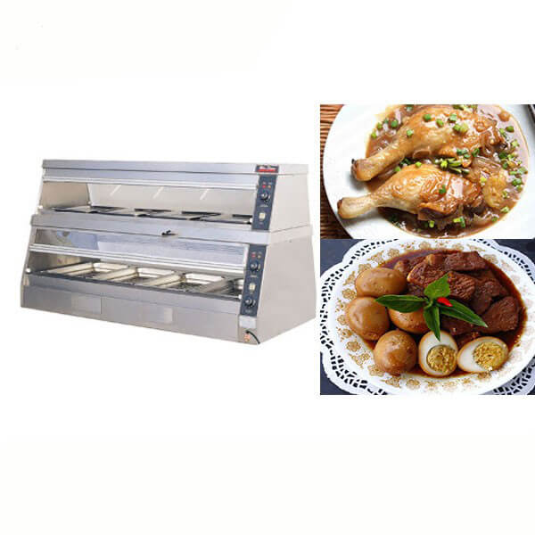 Tủ giữ nóng thức ăn đa năng - Tủ hâm nóng thức ăn đa năng DH-8P-1