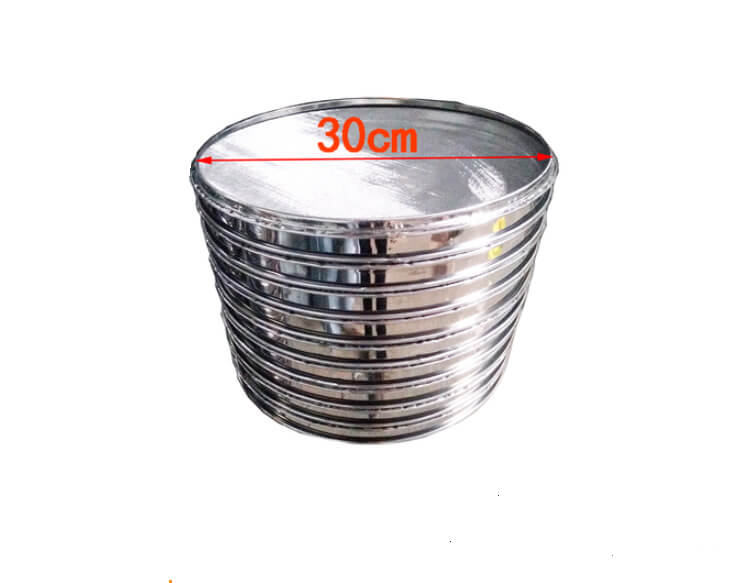 Tủ sấy dược liệu inox 6 khay cánh kính SY6C -3