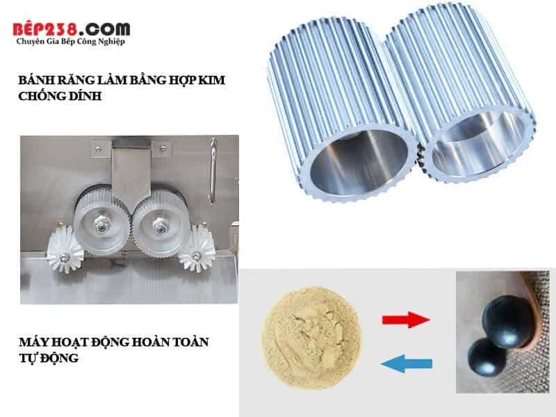 Máy làm viên hoàn tự động WZM-88-2