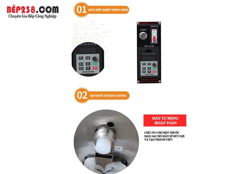 Máy làm viên hoàn tự động WZM-88-3