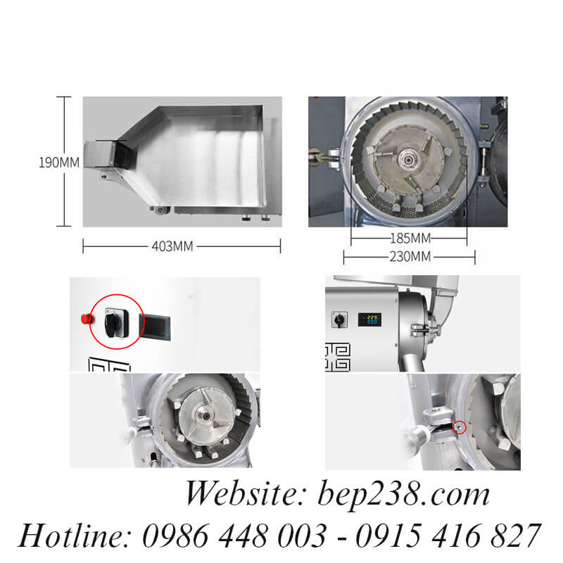 Máy xay dược liệu siêu mịn DLF-45S -2