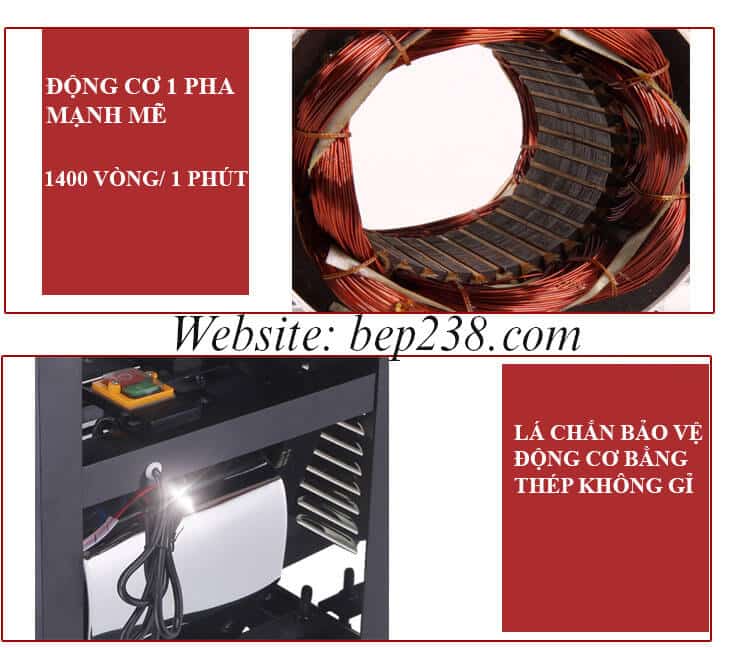 Máy xay thịt, cua, cá, ốc, thịt gà, tỏi, ớt, rau củ quá XT-32-5