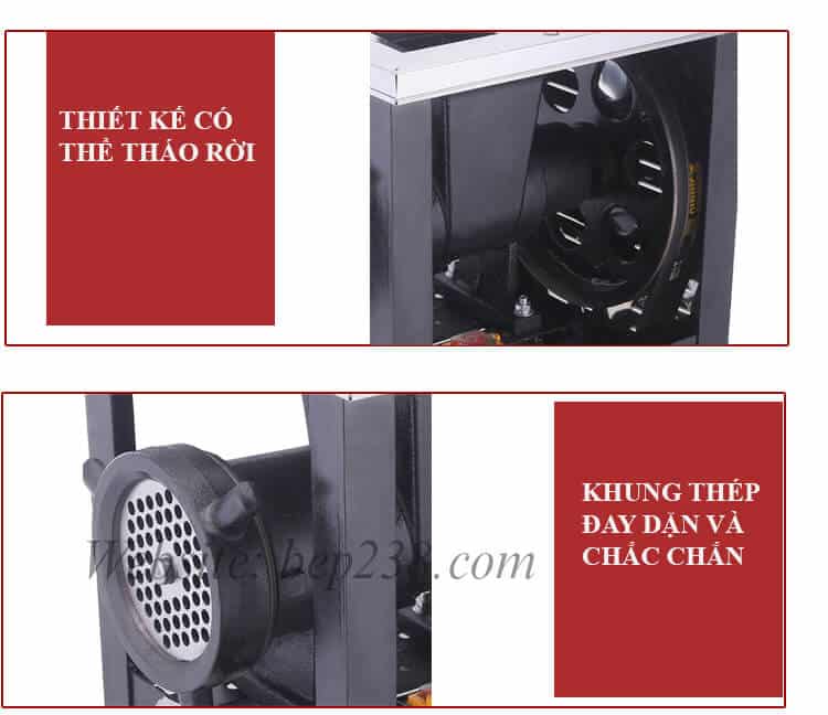 Máy xay thịt, cua, cá, ốc, thịt gà, tỏi, ớt, rau củ quá XT-32-6