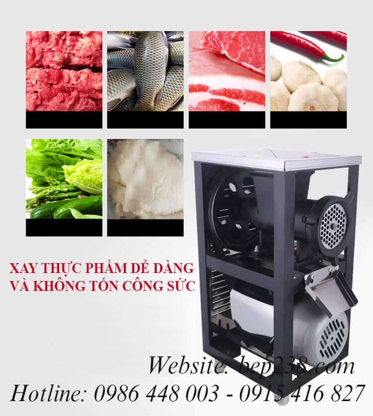 Máy xay thịt, cua, cá, ốc, thịt gà, tỏi, ớt, rau của quả XT-42-1