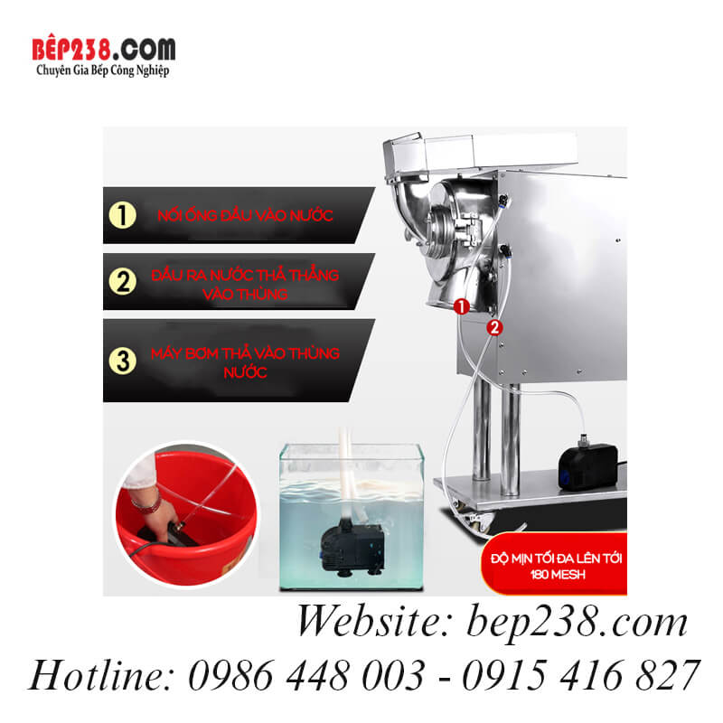 Máy xay thuốc đông y DLF-70S -2