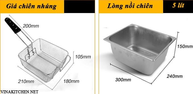 Bếp chiên nhúng đôi HY82R-1