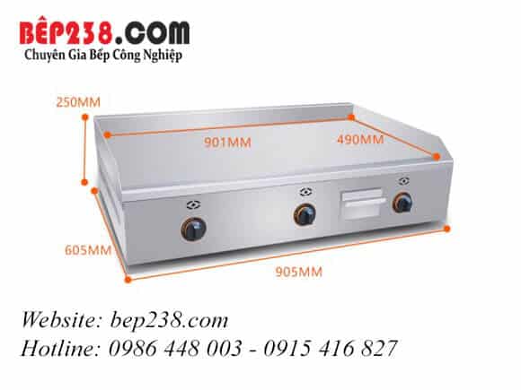 Bếp rán phẳng dùng gas VNK-FY-900R-1