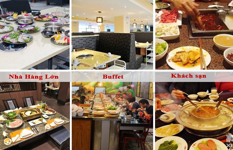 Bếp từ công nghiệp đơn lựa chọn số 1 cho nhà hàng lẩu, Bếp từ công nghiệp đơn, lựa chọn số 1 cho nhà hàng lẩu