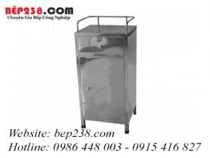 Tủ đầu giường bệnh nhân inox y tế TBN-01