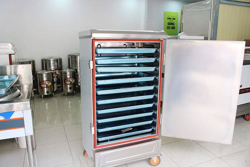 tủ hấp cơm công nghiệp 50kg, Tư vấn tủ hấp cơm công nghiệp 50kg dành cho căng tin trường học