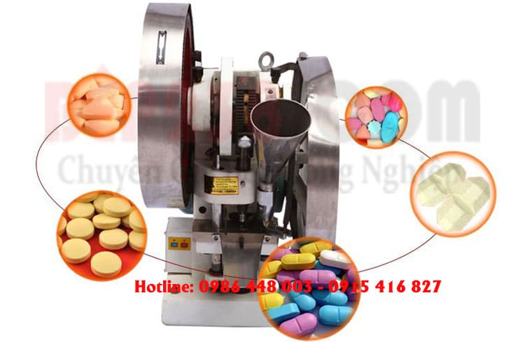 may dap vien nen thuoc tay YP 006