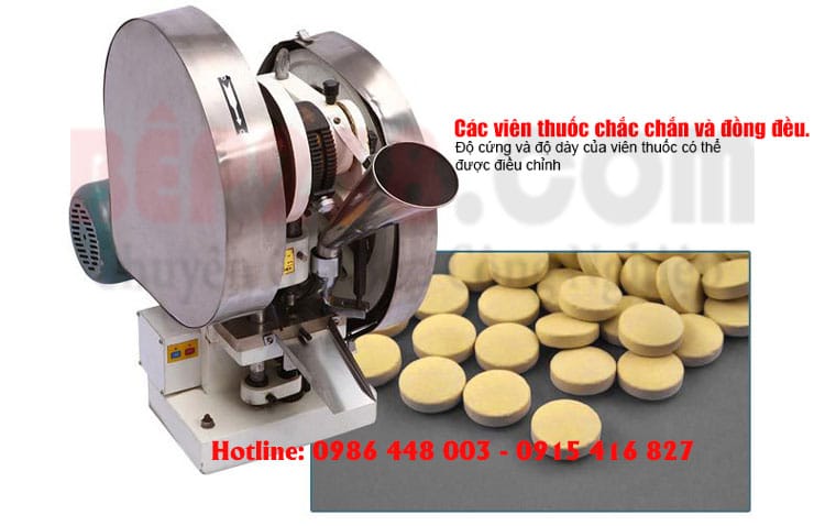 may dap vien nen thuoc tay YP 007