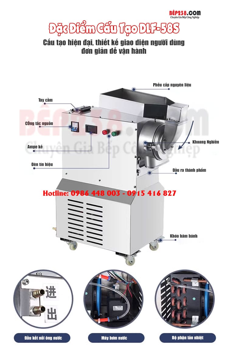 May nghien duoc lieu sieuu min DLF 58S 001