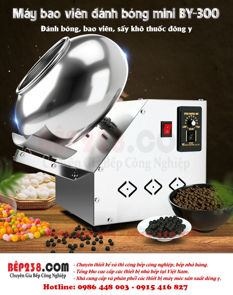 May bao vien danh bong mini BY 300 001