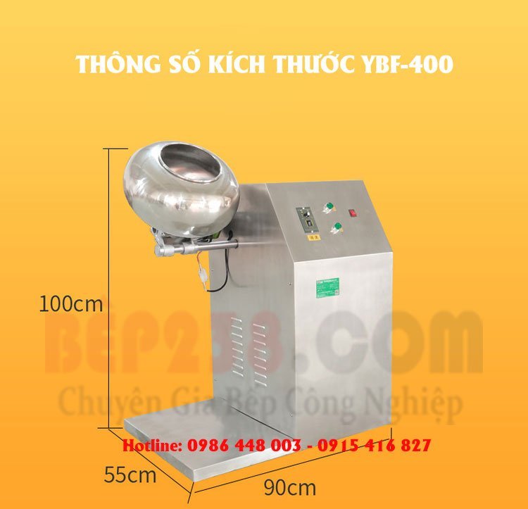 May bao vien danh bong YBF 400 001