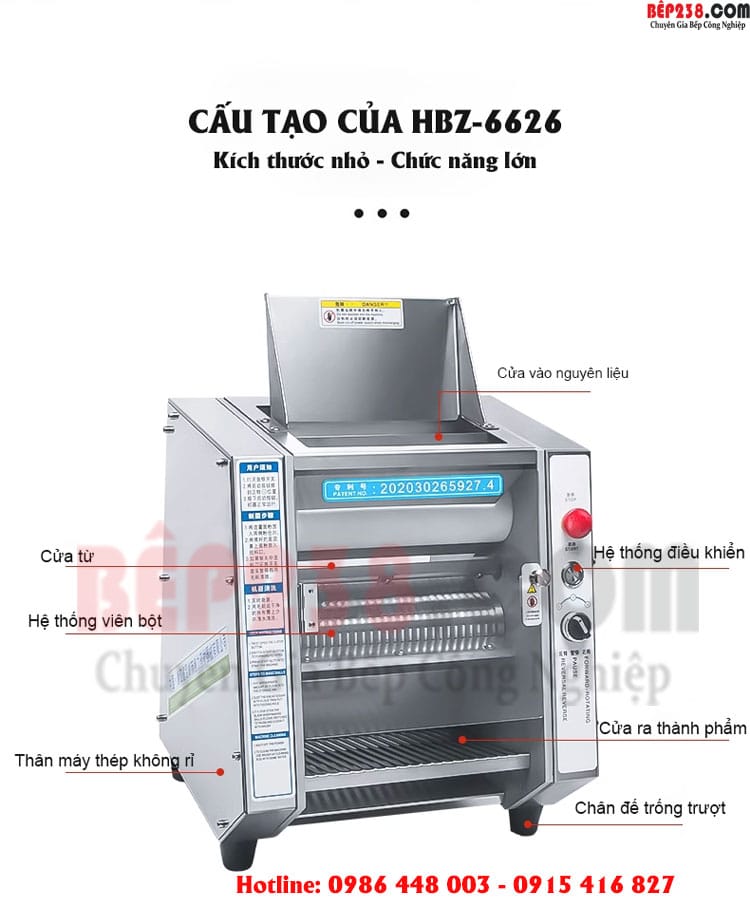 may lam chan chau tu dong HBZ 6626 004