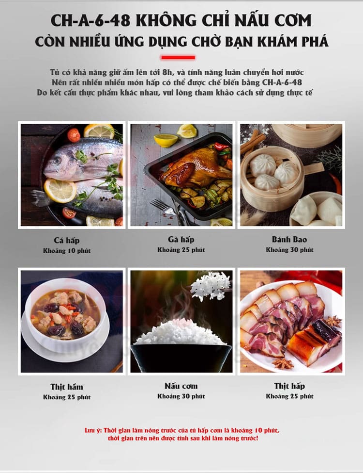 Tu nau com bang dien CH A 6 48 003