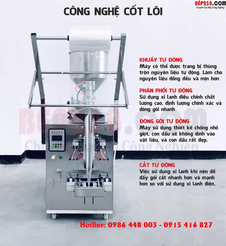 Máy Đóng Gói Thuốc Đông Y Vật Liệu Lỏng Mc-2900 4 May dong goi khi nen vat lieu long MC 2900 0002