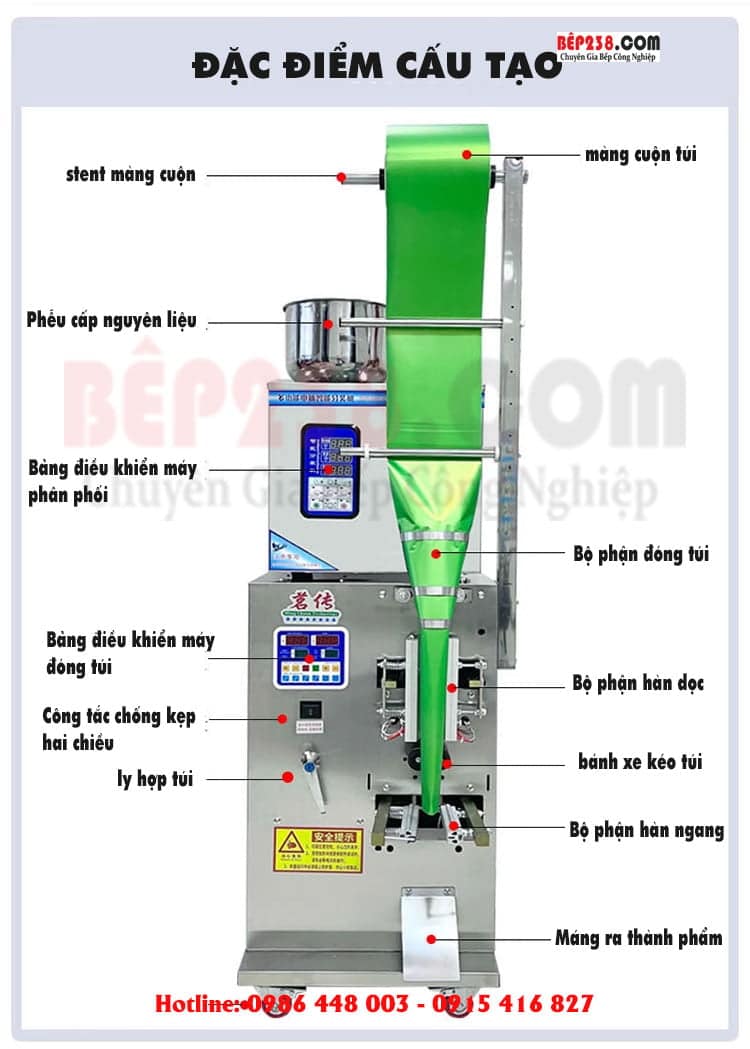 May dong tui vat lieu khong deu MC 2980 002