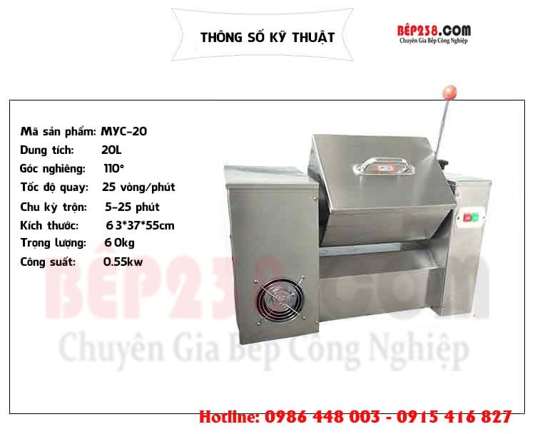 Máy Trộn Bột Thuốc Đông Y Myc-20 5 May tron bot thuoc dong y MYC 20 001