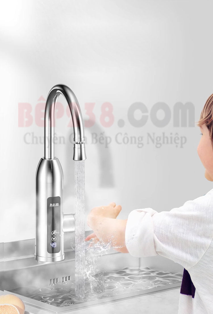 Voi lam nong truc tiep inox 304 3400W ZG D9 010