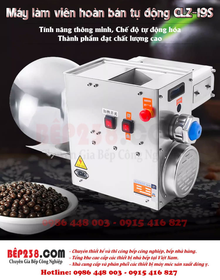 so sánh máy làm viên hoàn CLZ-19S, So Sánh Máy Làm Viên Hoàn CLZ-19S Với Các Dòng Máy Làm Viên Hoàn Khác