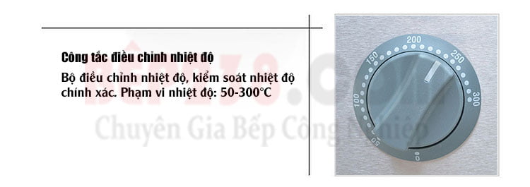 Bep ran phang dung dien VNK FY 600 kiem soat nhiet do chinh