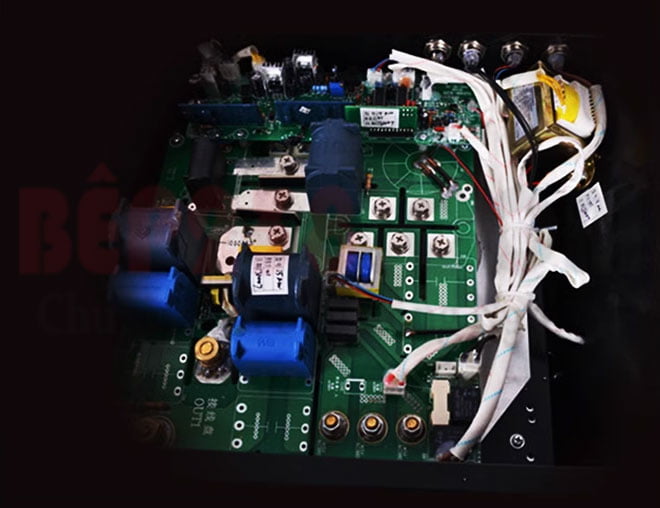 Bếp Từ Công Nghiệp Đơn Mặt Phẳng 8Kw Hzd-8Kw-Pdkcl 4 Bep tu cong nghiep HAIZHIDA phang 1 mat 20kw HZD 20KW PDKCL bo mach dien