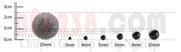 Kich thuoc vien hoan tu 3 den 10mm