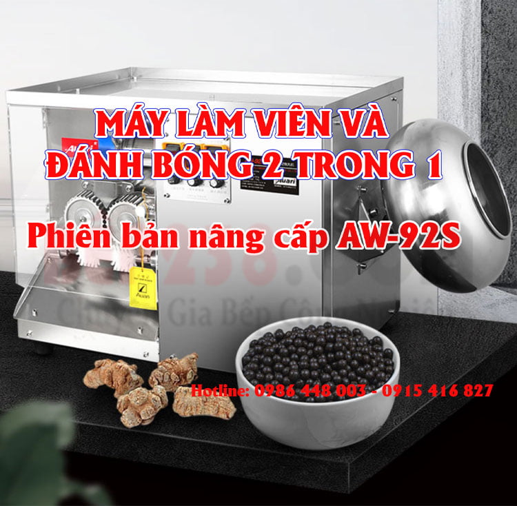 May lam vien hoan tu dong AW 92S May hoan vien tu dong May lam vien hoan cung Giai phap hien dai hoa quy trinh san xuat vien hoan