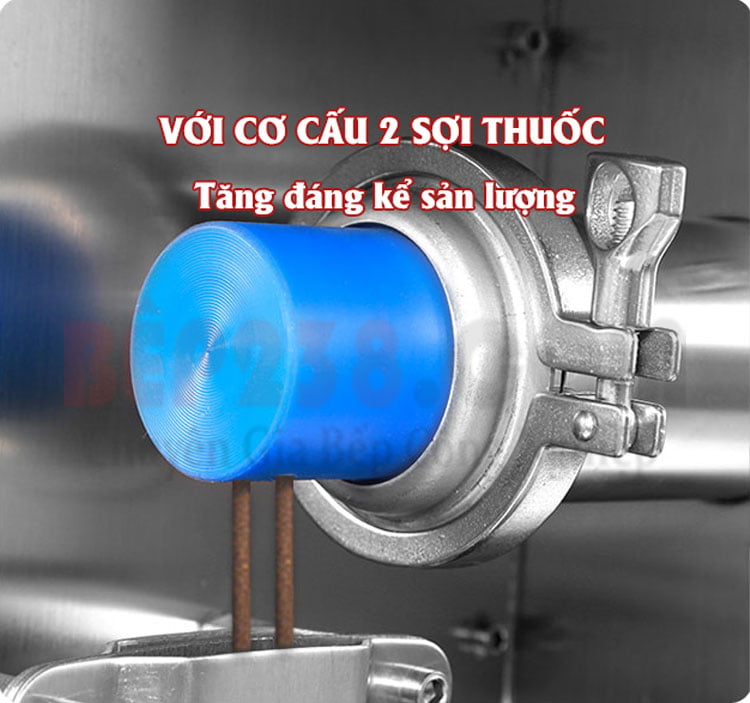 May lam vien hoan tu dong AW 92S va AW 92 co thiet ke 2 soi thuoc tang cao san luong san xuat vien hoan