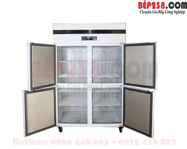 Tu dong inox 4 canh 2 che do TD 4B full