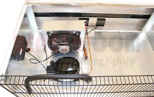 Tu dong inox 4 canh 2 che do TD 4B linh kien