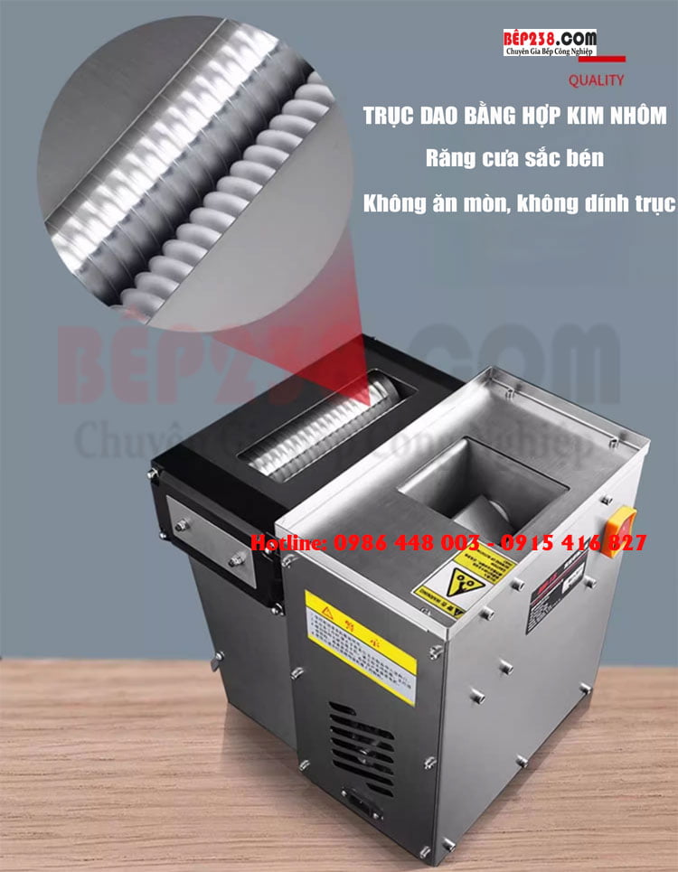 May lam vien hoan ban tu dong AW 15 truc dao bang hop kim nhom