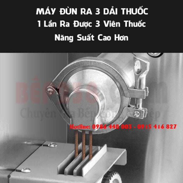 May lam vien hoan tu dong AW 26S 1 lan lam duoc ra 3 vien thuoc