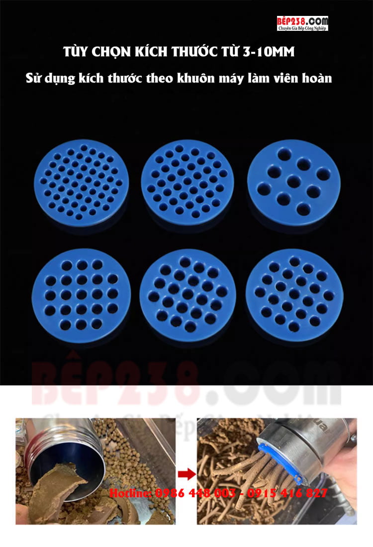 Bo dung cu tao soi thuoc thu cong ho tro nhieu kich thuoc tu 3 10mm
