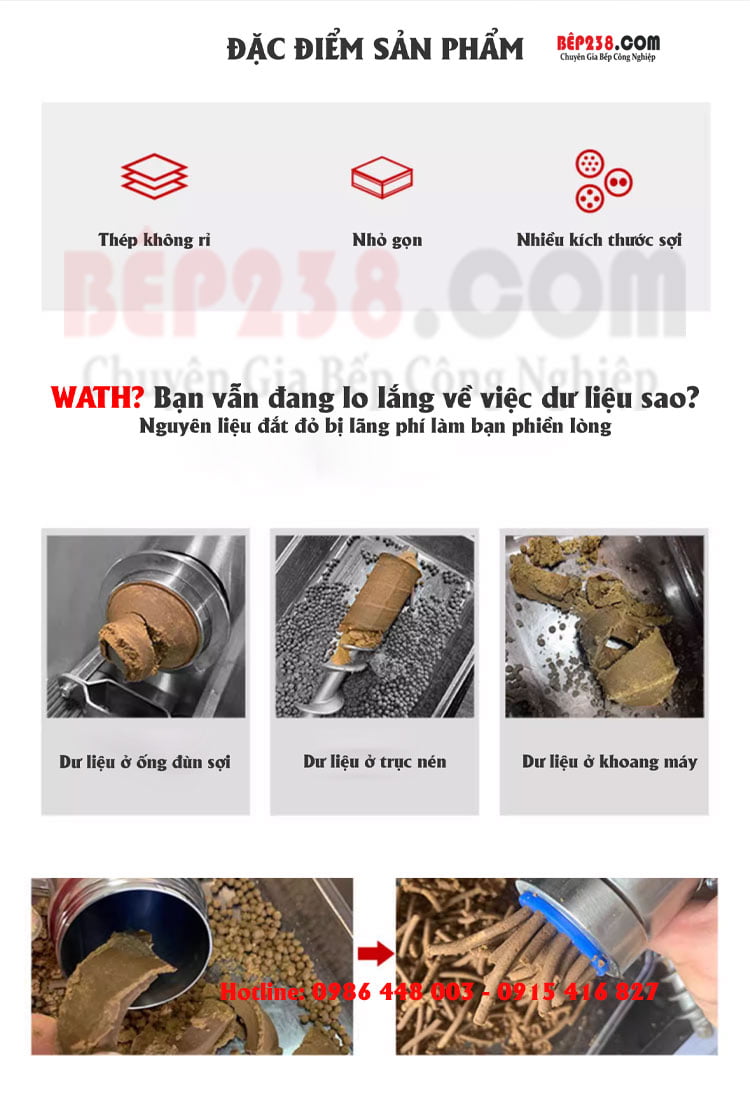 Bo dung cu tao soi thuoc thu cong su ly du nguyen lieu