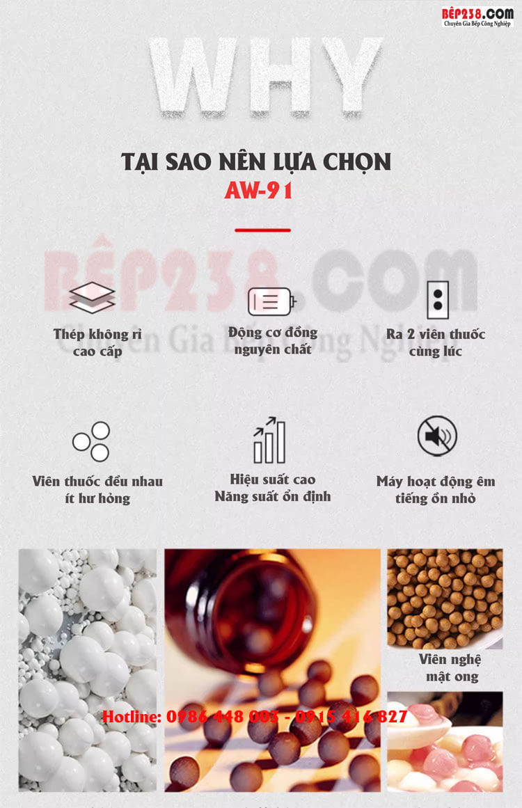 May lam vien hoan tu dong AW 91 tai sao lai duoc tin dung