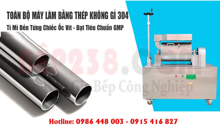May nghien thuoc dong y MY 80 sieu min lam bang thep 304 khong ri dat tieu chuan GMP